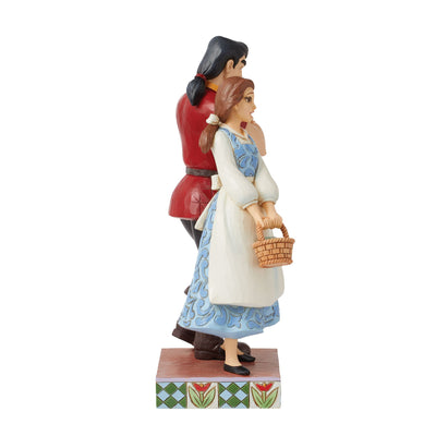 Disney Traditions | Gaston vs Belle Good vs Evil | Figurine