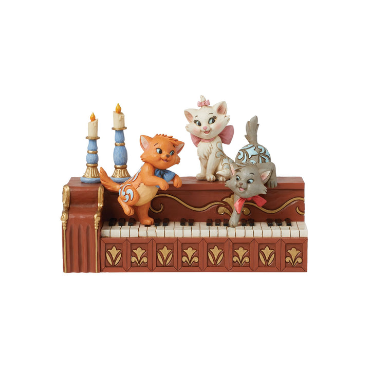 Disney Traditions | Aristocats Kittens Piano | Figurine