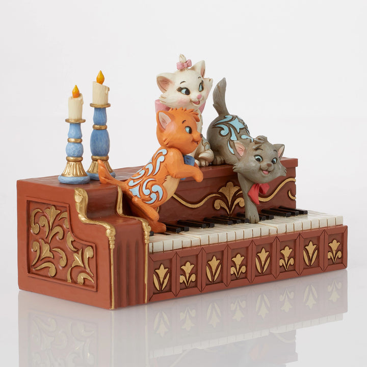 Disney Traditions | Aristocats Kittens Piano | Figurine