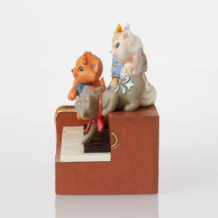 Disney Traditions | Aristocats Kittens Piano | Figurine