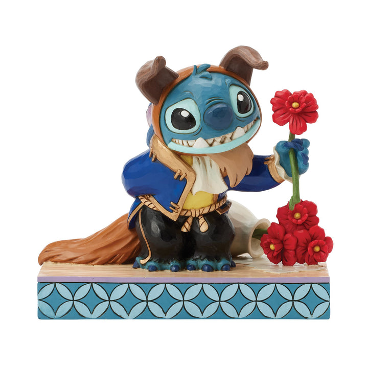 Disney Traditions | Stitch Dressed As Beast | Figurine