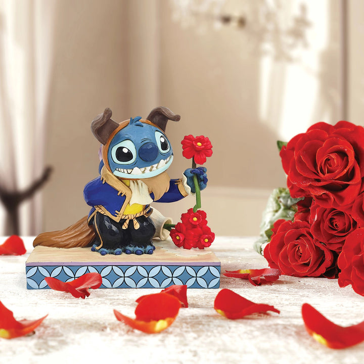 Disney Traditions | Stitch Dressed As Beast | Figurine