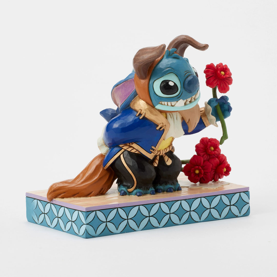 Disney Traditions | Stitch Dressed As Beast | Figurine