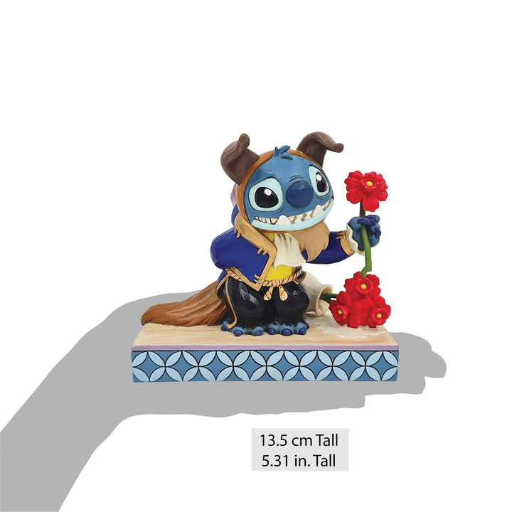 Disney Traditions | Stitch Dressed As Beast | Figurine