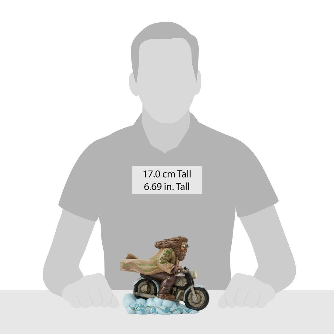 Harry Potter by Jim Shore | Hagrid on Bike | Figurine