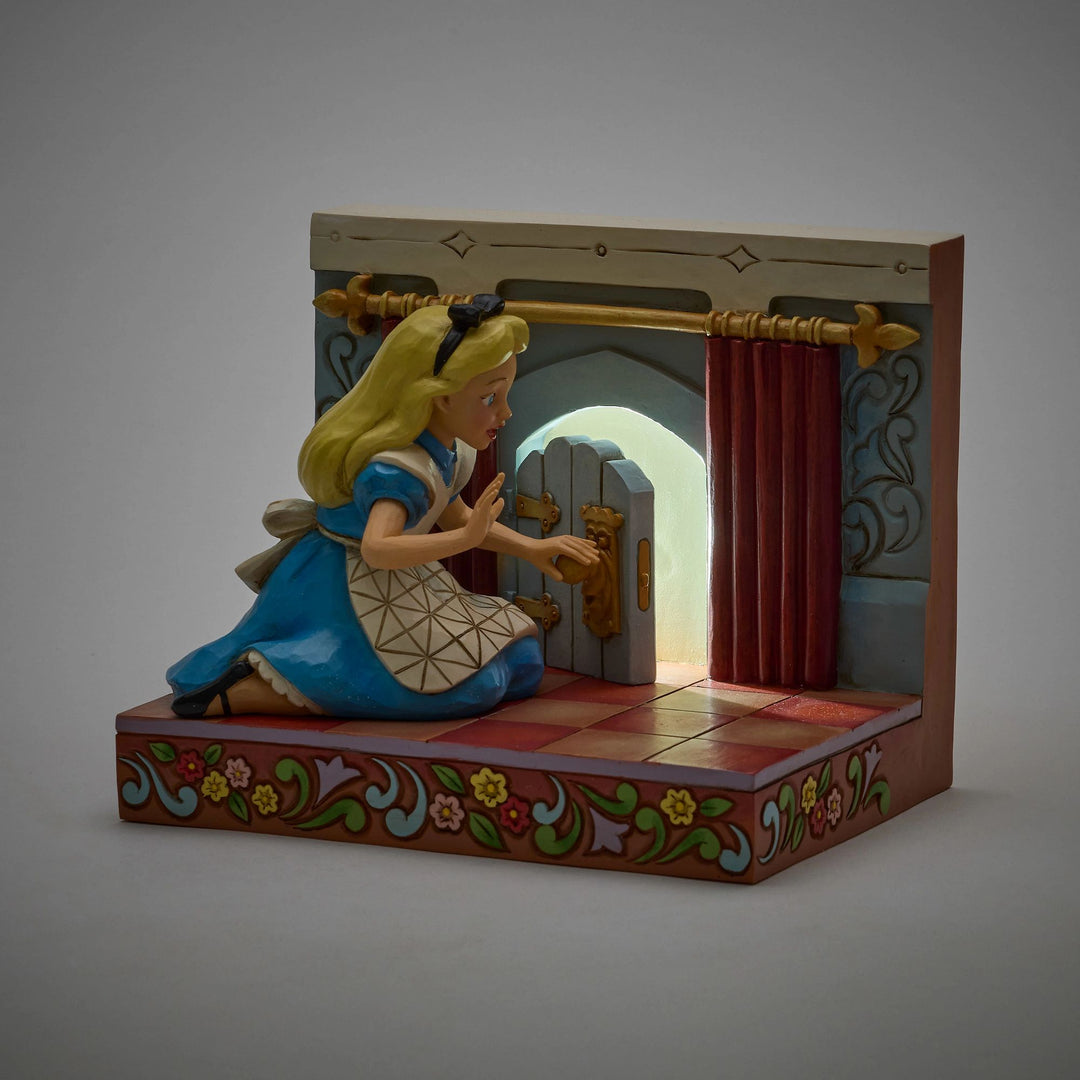 Disney Traditions | Alice in Wonderland LED Door | Figurine