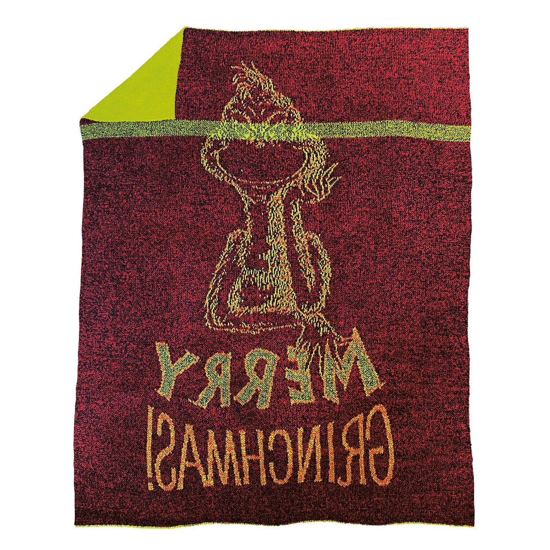 Snowpinions | Merry Grinchmas Soft Blanket | Blanket