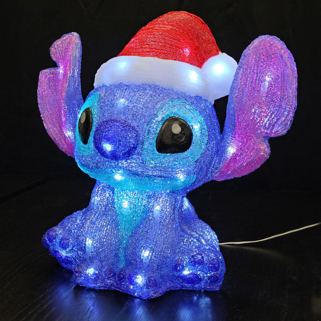 Disney | Stitch Acrylic Lit Statue Med | Figurine