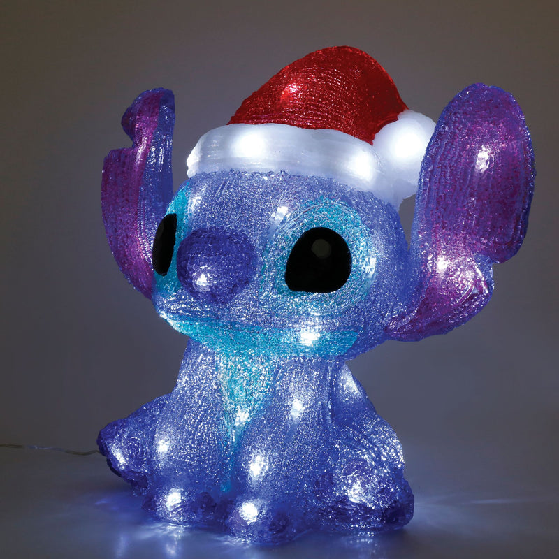 Disney | Stitch Acrylic Lit Statue Med | Figurine