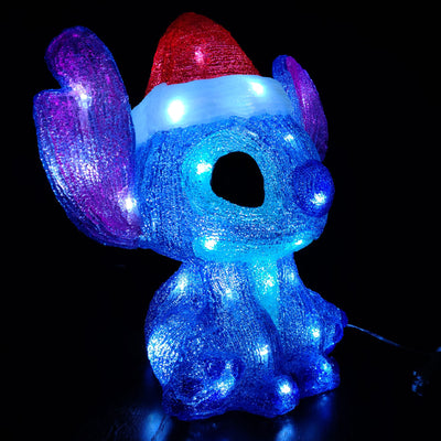 Disney | Stitch Acrylic Lit Statue Med | Figurine