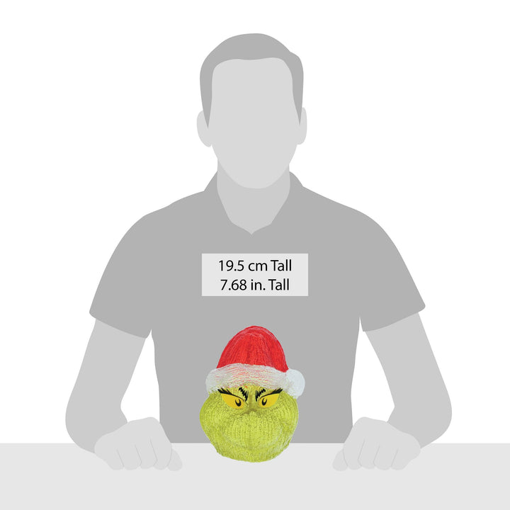 Grinch | Grinch Head 8" Lit Fig | Figurine