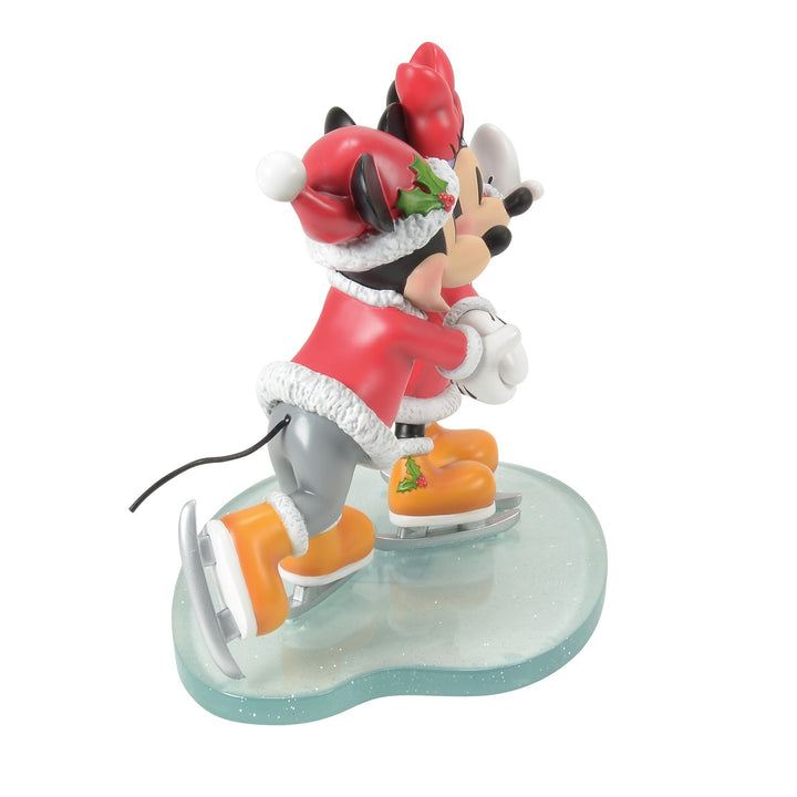 Disney Showcase | Mickey & Minnie Skating | Figurine