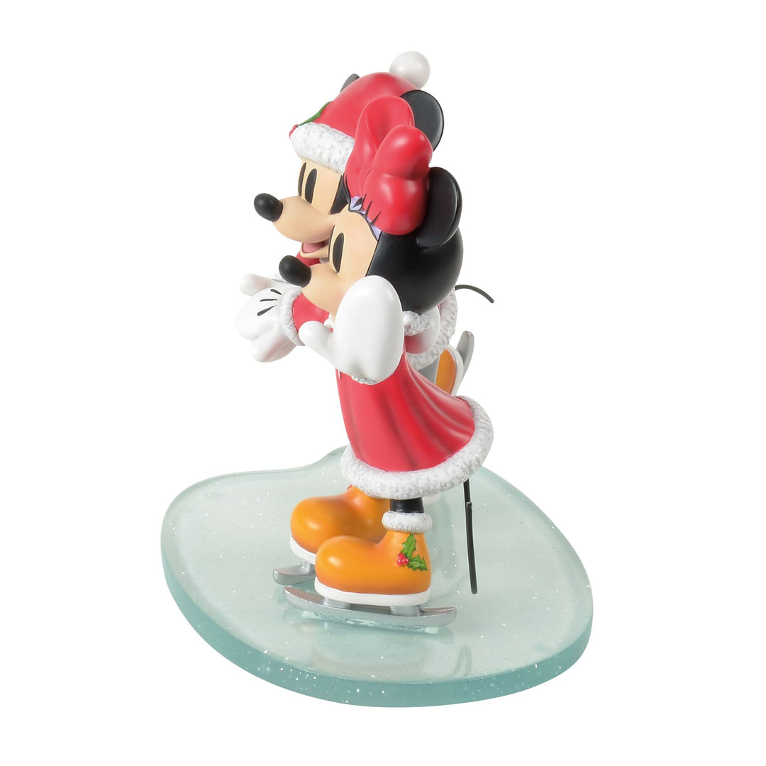 Disney Showcase | Mickey & Minnie Skating | Figurine