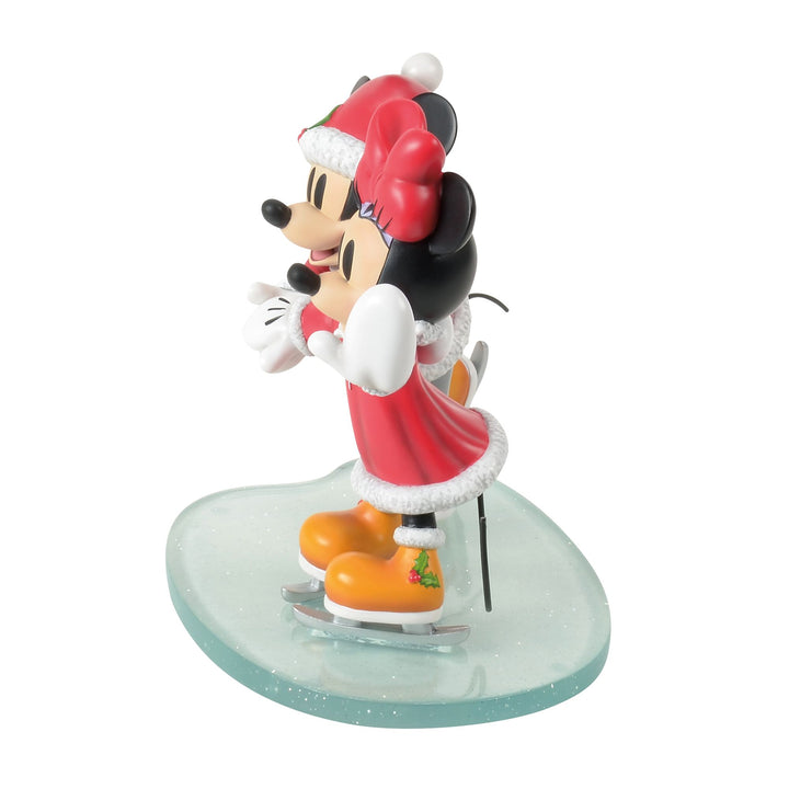 Disney Showcase | Mickey & Minnie Skating | Figurine