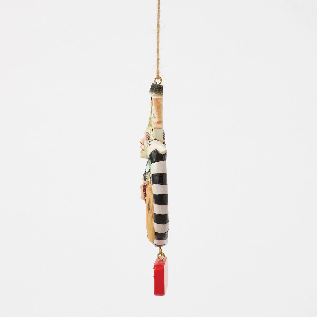 Beetlejuice by Jim Shore | Beetlejuice Group Ornament | Hanging Ornament