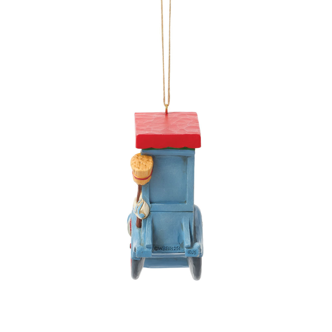 Frosty the Snowman by Jim Shore | Dated 2025 Frosty in Train Orn | Hanging Ornament