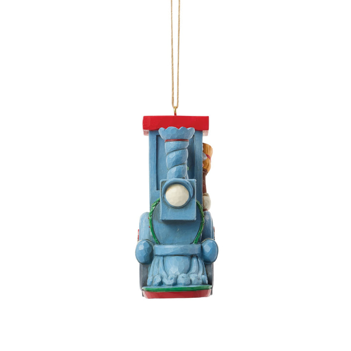 Frosty the Snowman by Jim Shore | Dated 2025 Frosty in Train Orn | Hanging Ornament