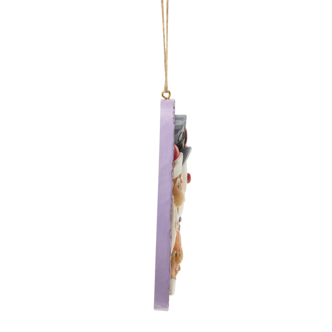 Frosty the Snowman by Jim Shore | Frosty and Characters Ornament | Hanging Ornament
