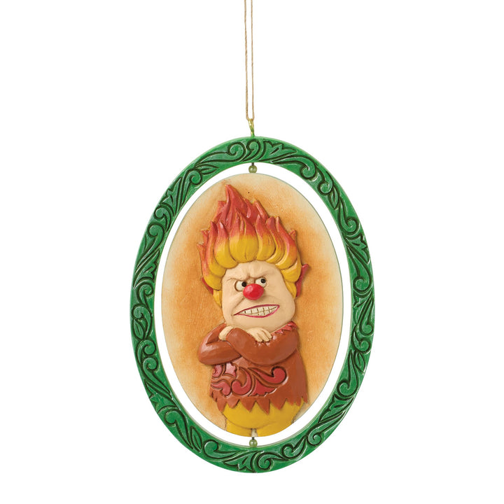 Year wout Santa by Jim Shore | Two-Sided Miser Brothers Orn | Hanging Ornament