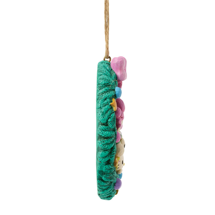 Sanrio by Jim Shore | Hello Kitty & Friends Wreath | Hanging Ornament