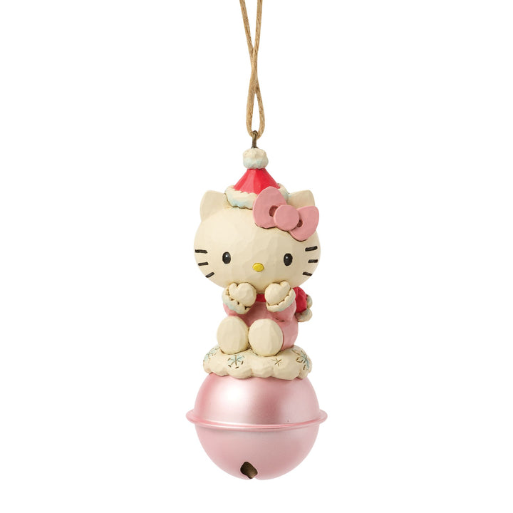 Sanrio by Jim Shore | Hello Kitty Jingle Bell Orn | Hanging Ornament