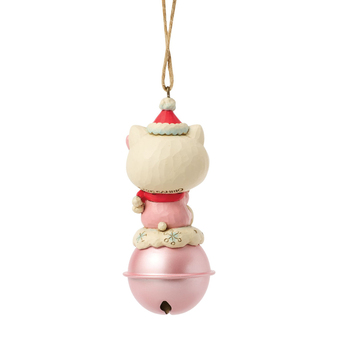 Sanrio by Jim Shore | Hello Kitty Jingle Bell Orn | Hanging Ornament