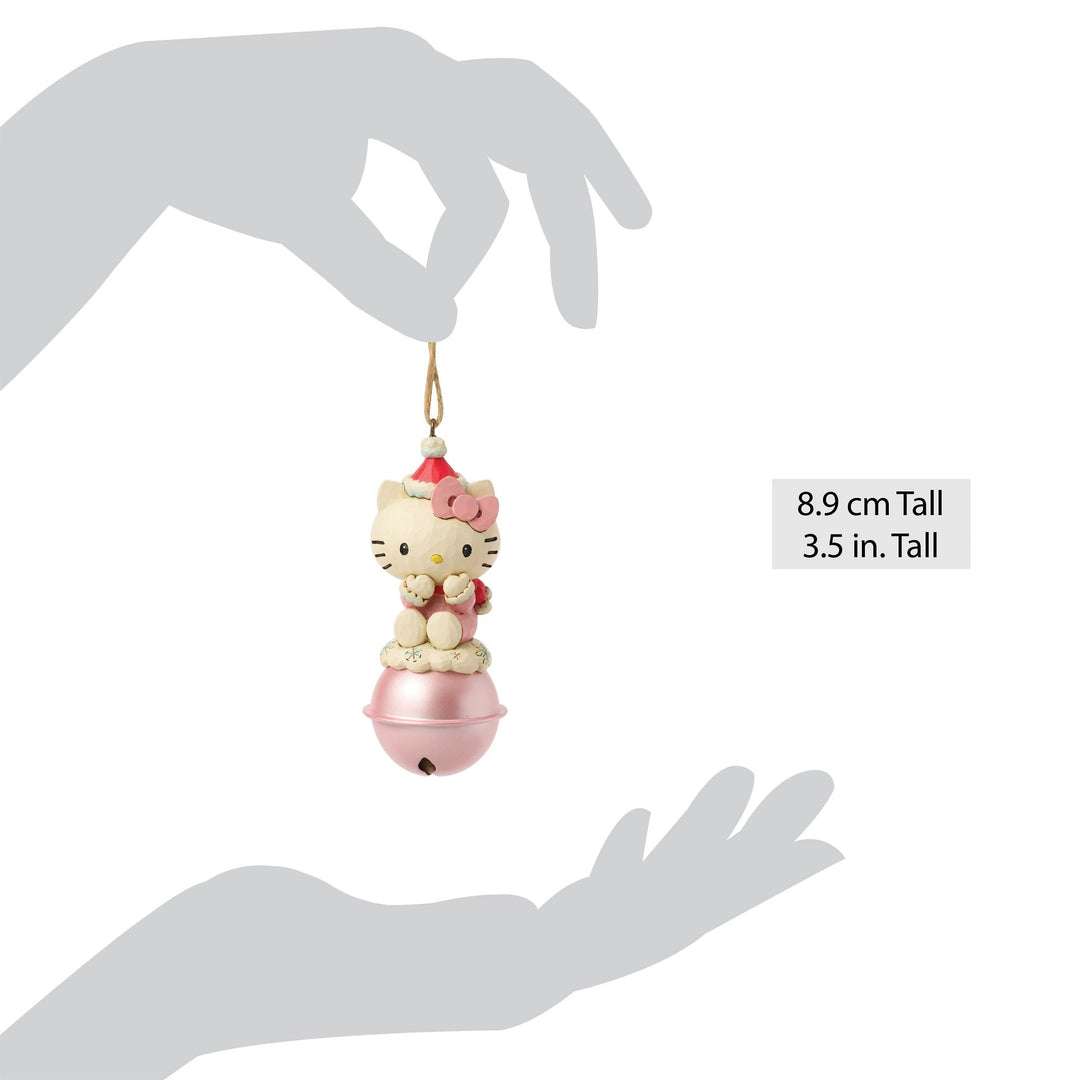 Sanrio by Jim Shore | Hello Kitty Jingle Bell Orn | Hanging Ornament