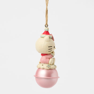 Sanrio by Jim Shore | Hello Kitty Jingle Bell Orn | Hanging Ornament