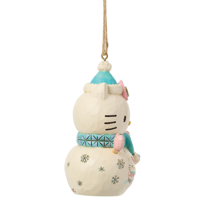 Sanrio by Jim Shore | Hello Kitty Snowman Orn | Hanging Ornament