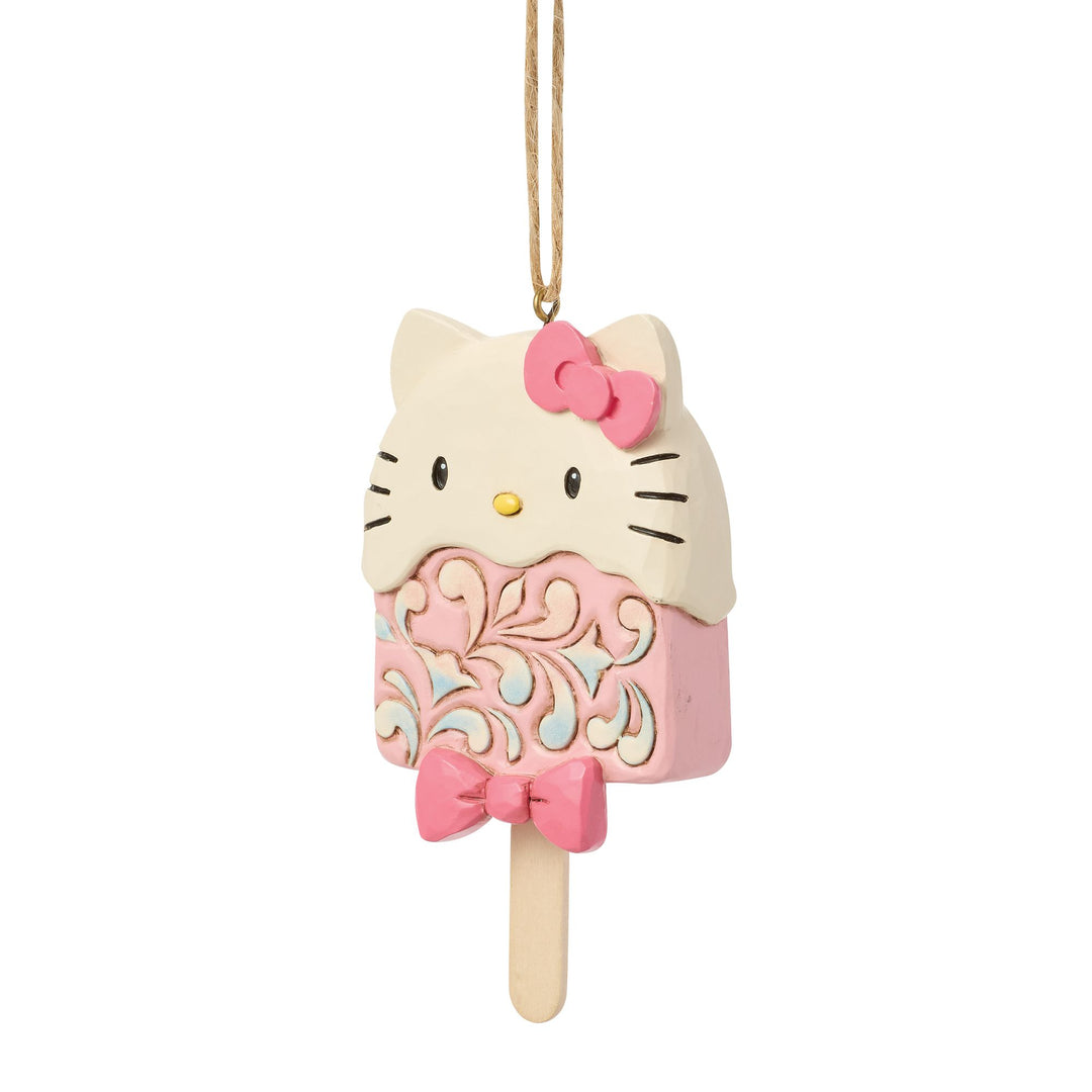 Sanrio by Jim Shore | Hello Kitty Popsicle Orn | Hanging Ornament