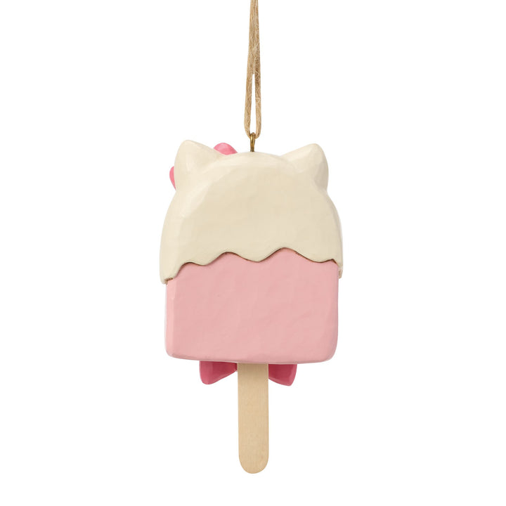 Sanrio by Jim Shore | Hello Kitty Popsicle Orn | Hanging Ornament