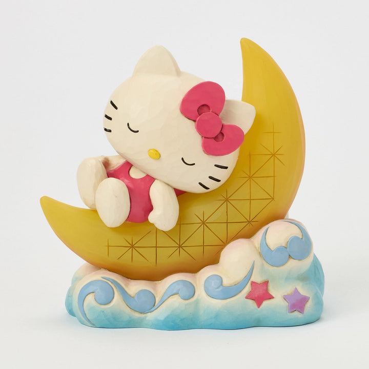 Sanrio by Jim Shore | Hello Kitty on LED Moon | Figurine