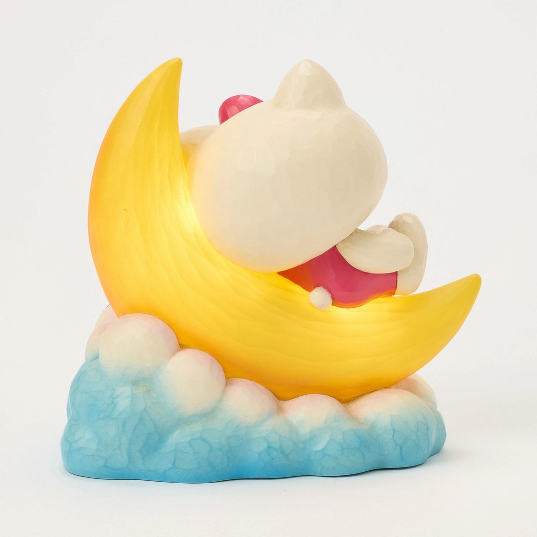 Sanrio by Jim Shore | Hello Kitty on LED Moon | Figurine