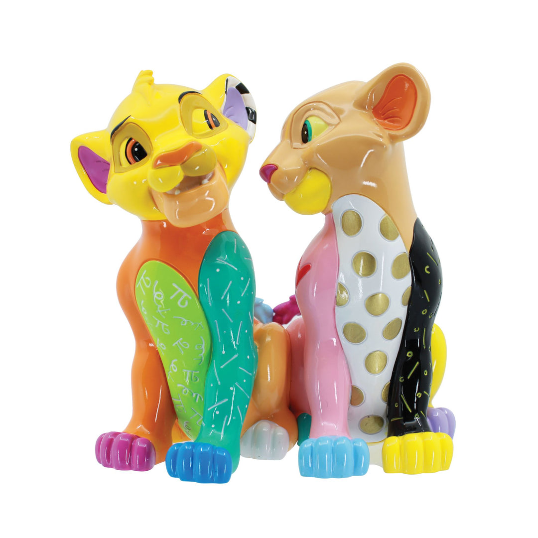 Disney Britto | Simba & Nala of the Lion King | Figurine
