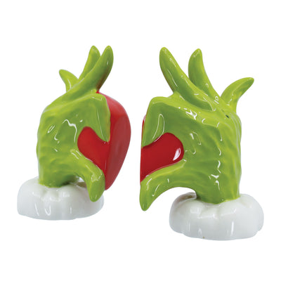 Grinch | Grinch Heart Hands S&P Set | Salt and Pepper