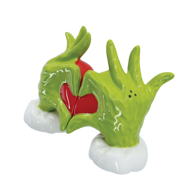 Grinch | Grinch Heart Hands S&P Set | Salt and Pepper