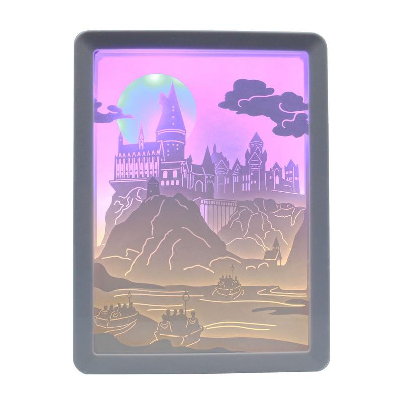 Wizarding World of Harry Potter | Hogwarts Lit Art | Decor