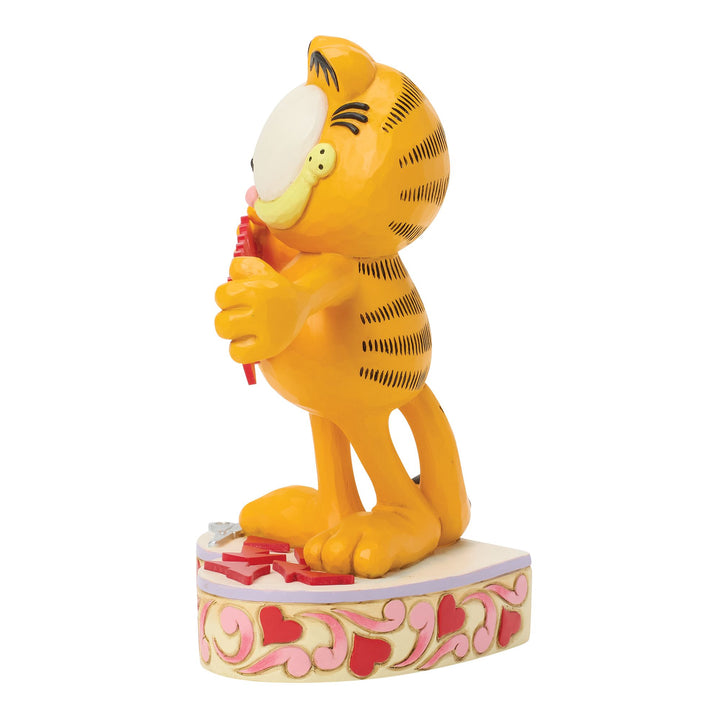 Garfield by Jim Shore | Garfield with Heart Garland | Figurine