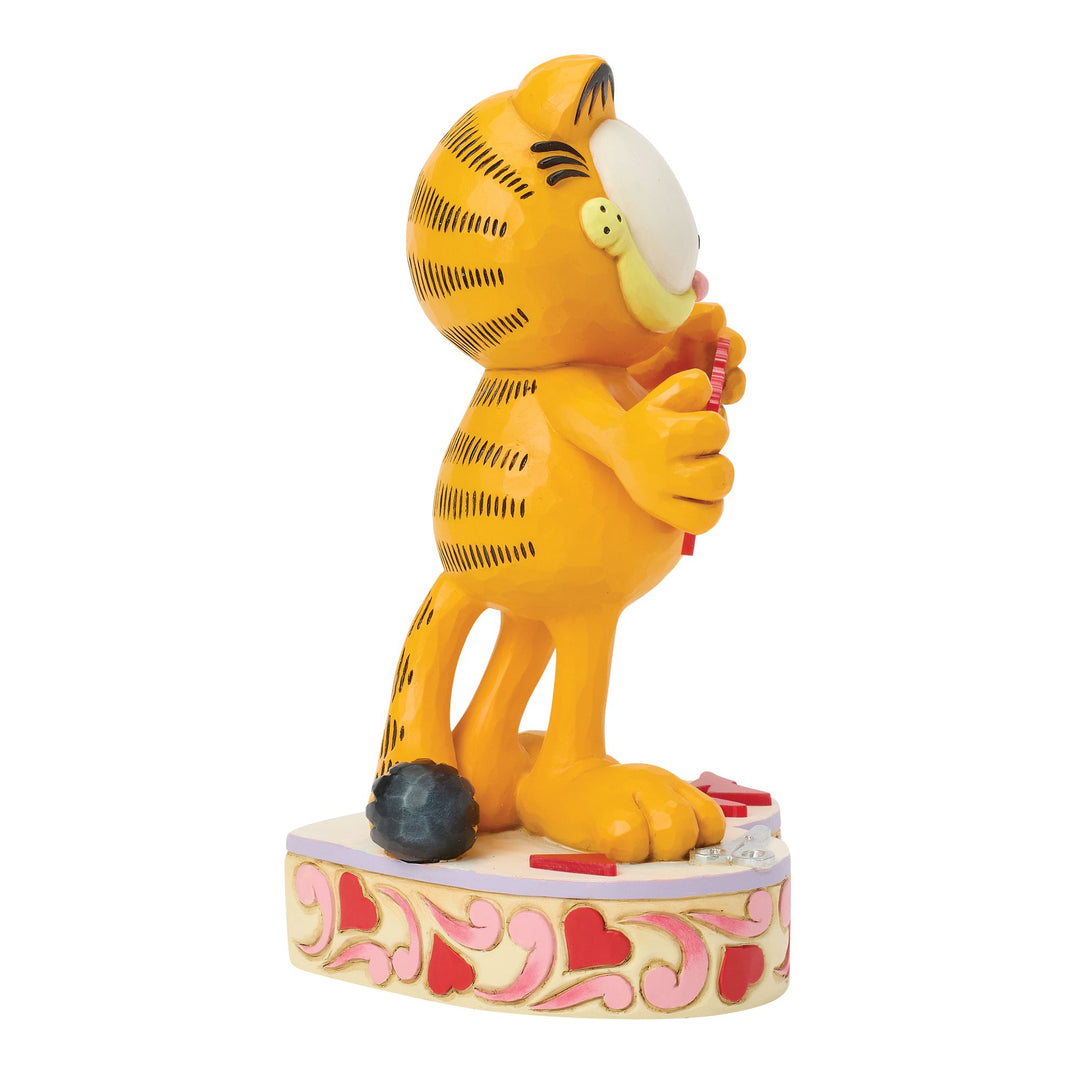 Garfield by Jim Shore | Garfield with Heart Garland | Figurine