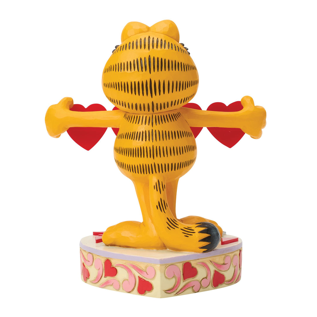 Garfield by Jim Shore | Garfield with Heart Garland | Figurine