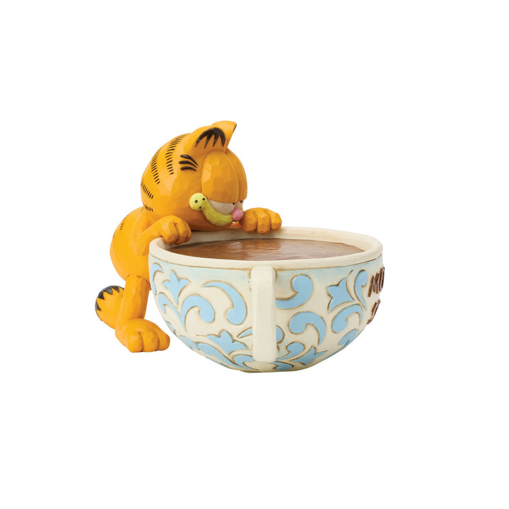 Garfield by Jim Shore | Garfield with Oversized Coffee | Figurine