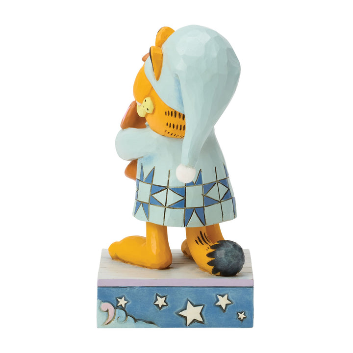 Garfield by Jim Shore | Sleepy Garfield with Pooky | Figurine