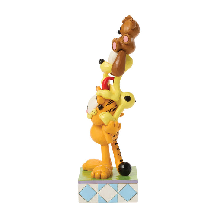 Garfield by Jim Shore | Garfield and Friends Stack | Figurine