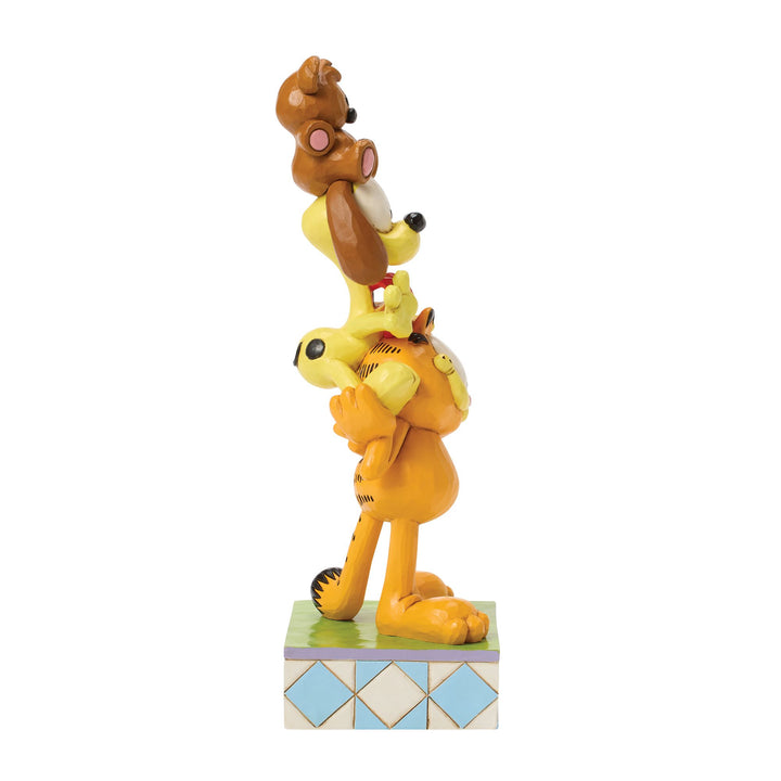 Garfield by Jim Shore | Garfield and Friends Stack | Figurine