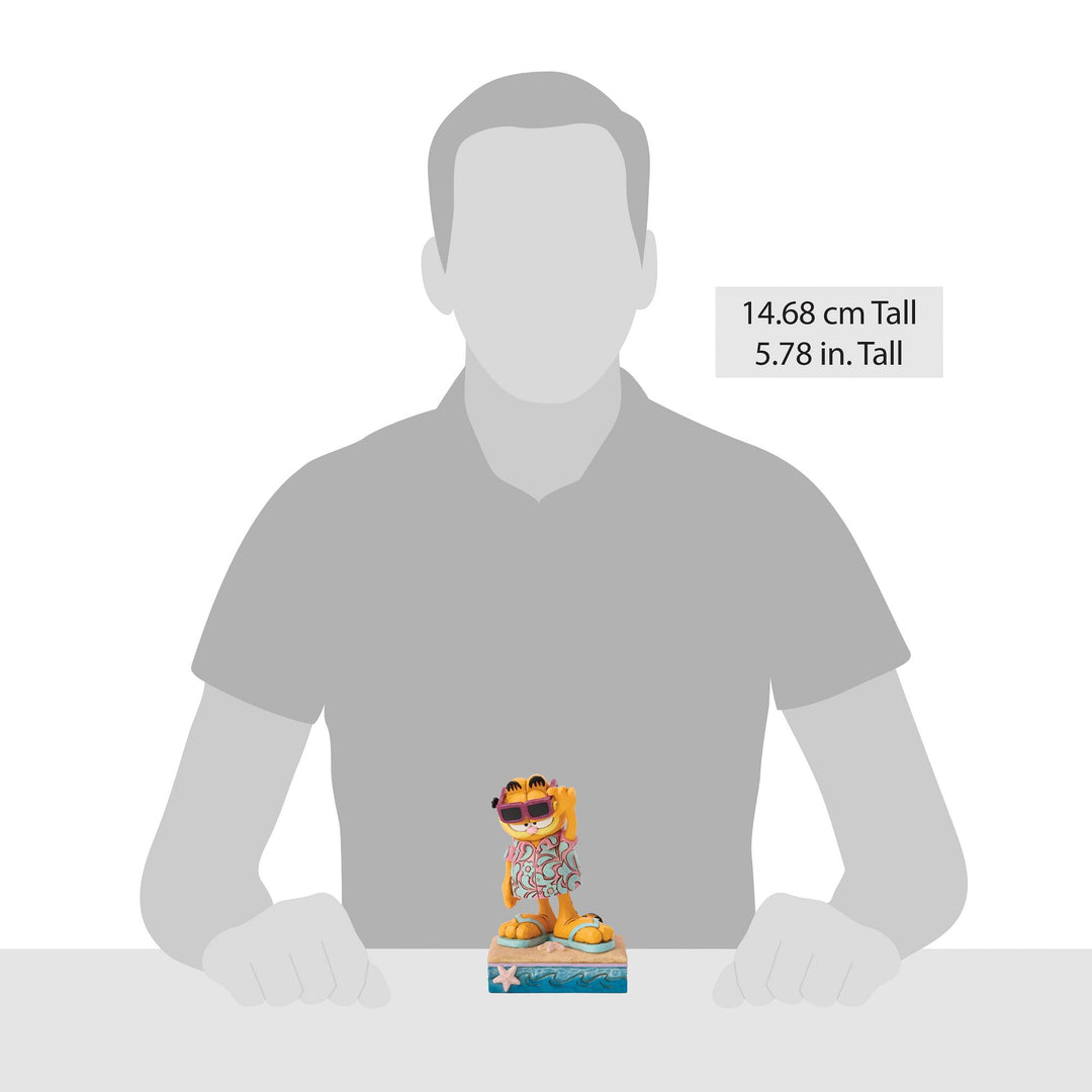 Garfield by Jim Shore | Garfield Hawaiian Shirt | Figurine
