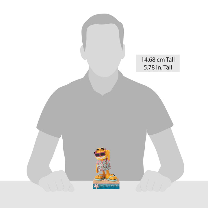 Garfield by Jim Shore | Garfield Hawaiian Shirt | Figurine
