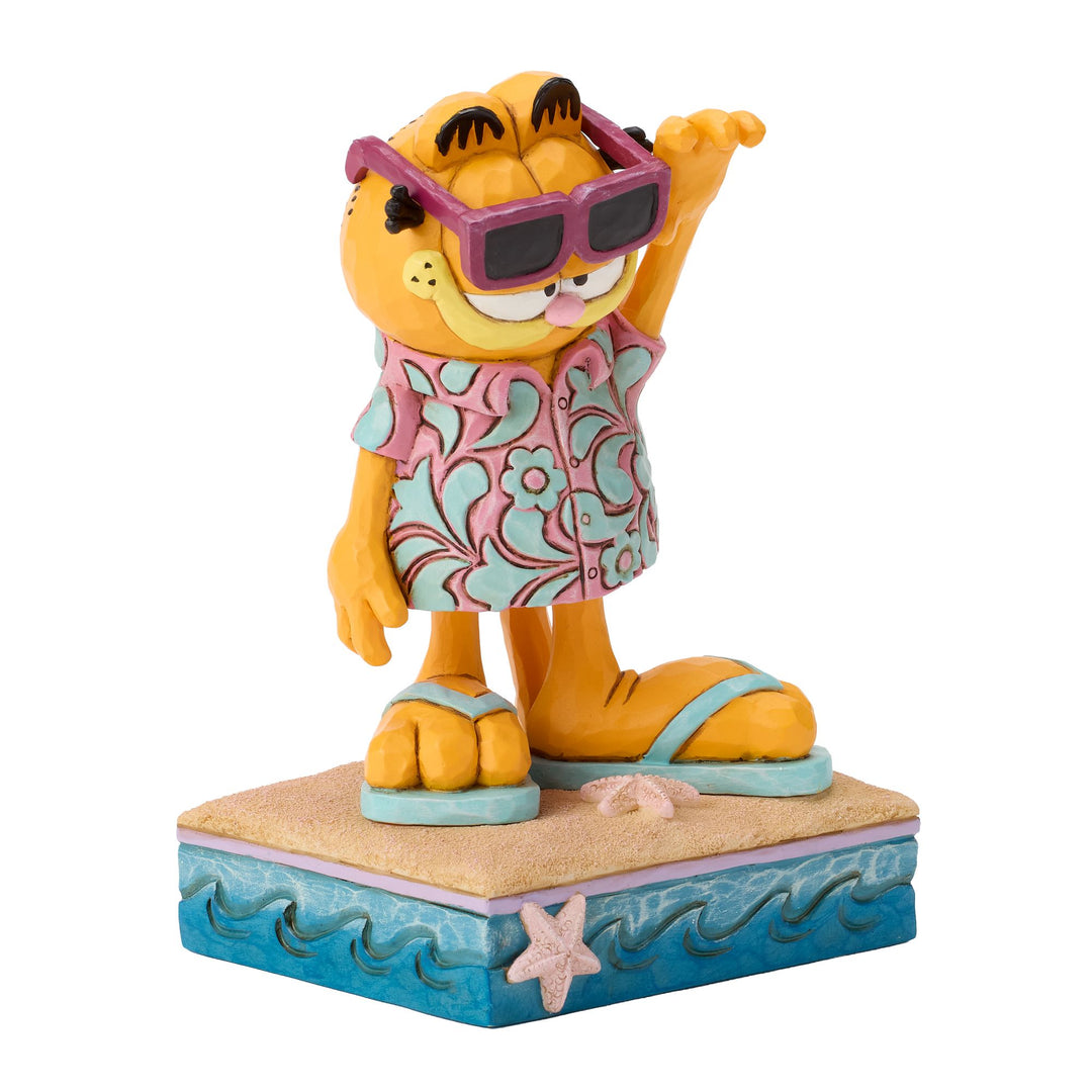 Garfield by Jim Shore | Garfield Hawaiian Shirt | Figurine
