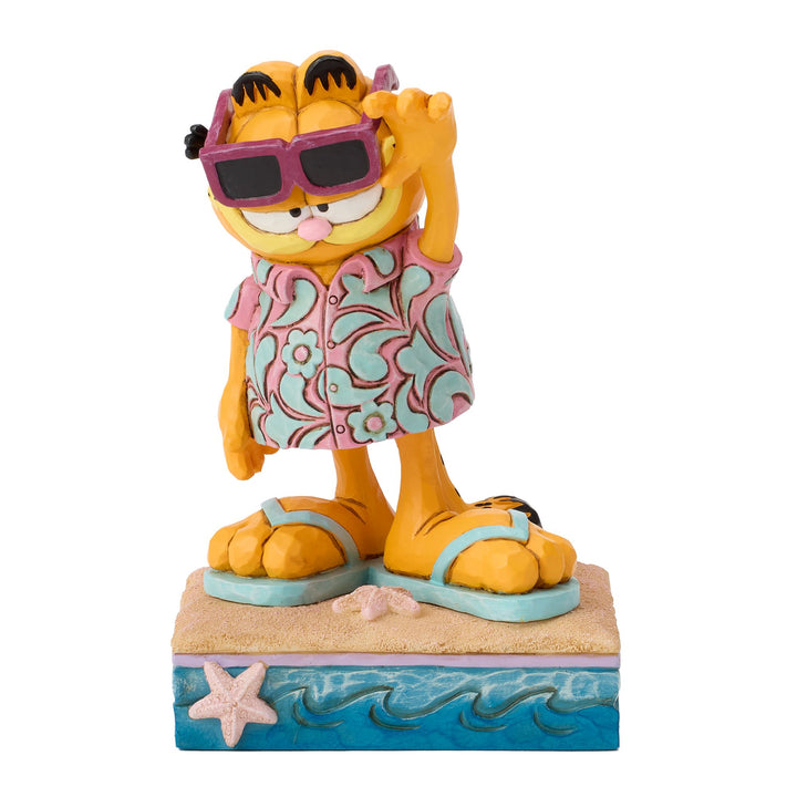 Garfield by Jim Shore | Garfield Hawaiian Shirt | Figurine