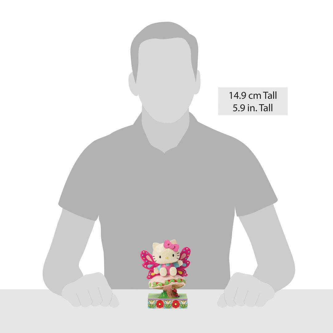 Sanrio by Jim Shore | Hello Kitty Mushroom Fairy | Figurine