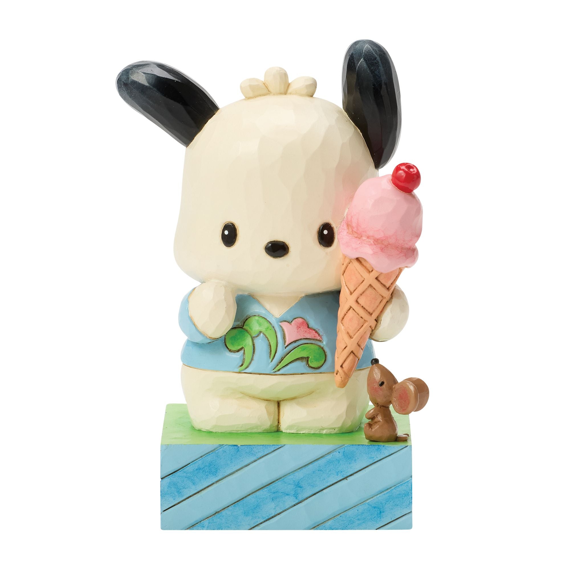 Pchoco Sanrio by Jim Shore | Pochacco Ice Cream | Figurine – Enesco Studios